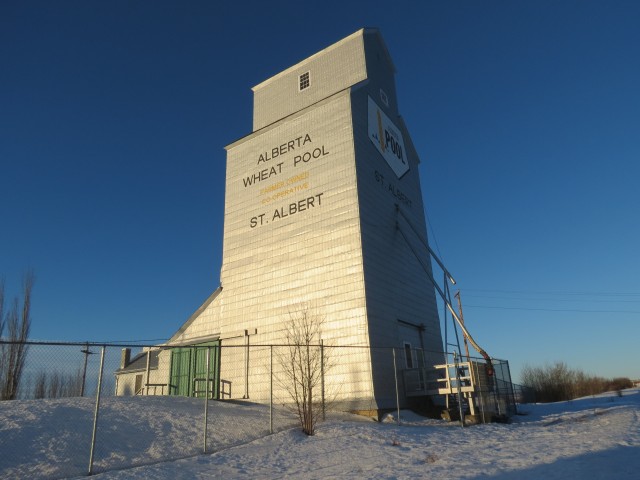 Grain elevator St Albert AB