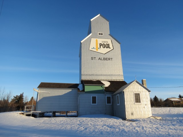 St Albert Alberta grain elevator