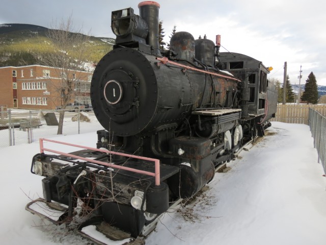 West Canadian Collieries Locomotive