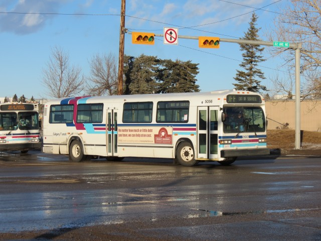 MCI Classic bus Calgary Transit