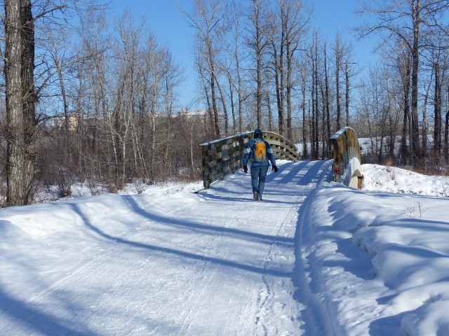 Fish Creek Park bridge