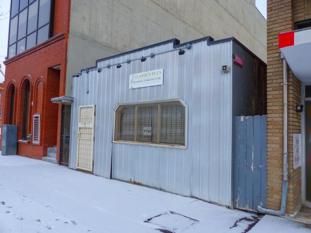 Old store cowntown Calgary