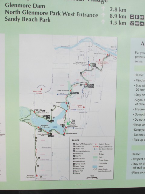 Glenmore pathway map