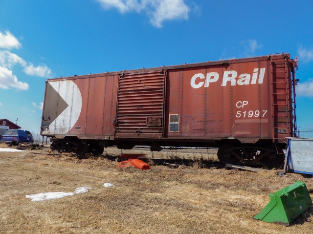 CPR 40 foot boxcar