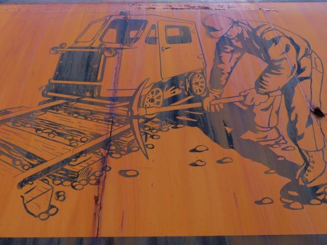 CPR baggage car murals