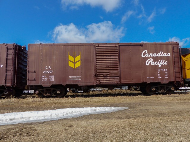 Canadian Pacific Railway boxcar