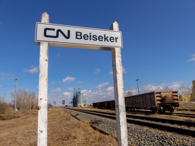 CNR Beiseker Alberta