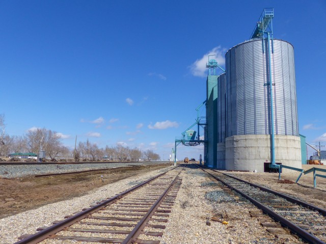 Beiseker Alberta grain elevator