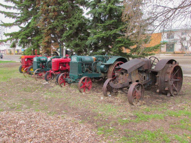 Tractor row
