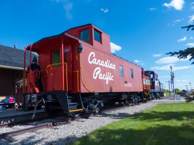 Old CPR caboose