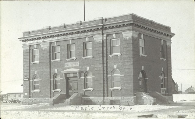 Maple Creek post office