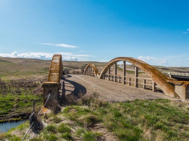 Arch bridge Saskatchewan