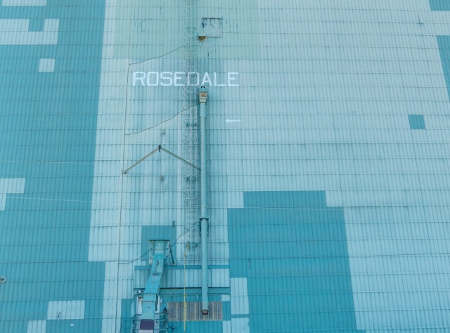 Rosedale Alberta grain elevator