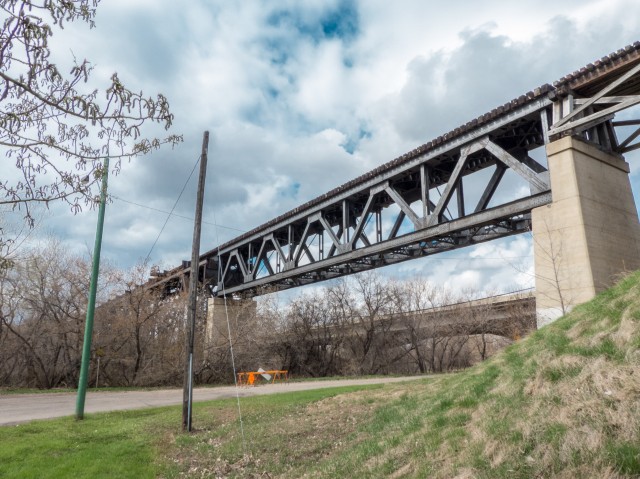Moose Jaw SK train bridge