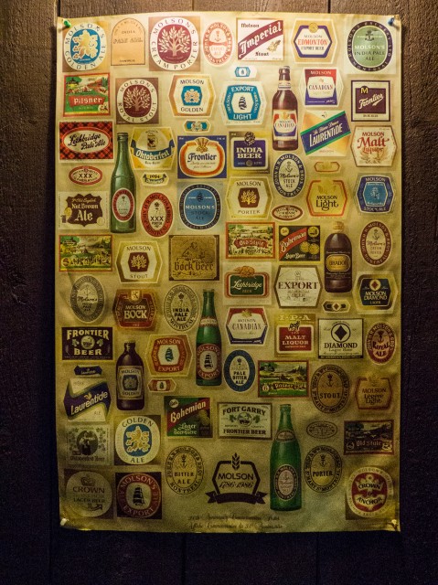 Beer themed wall poster