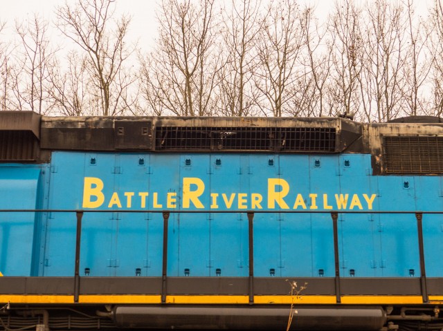 Battle River Railway engine