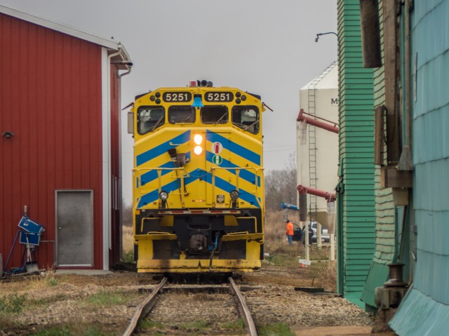 Ex-CNR SD40-2W locomotive