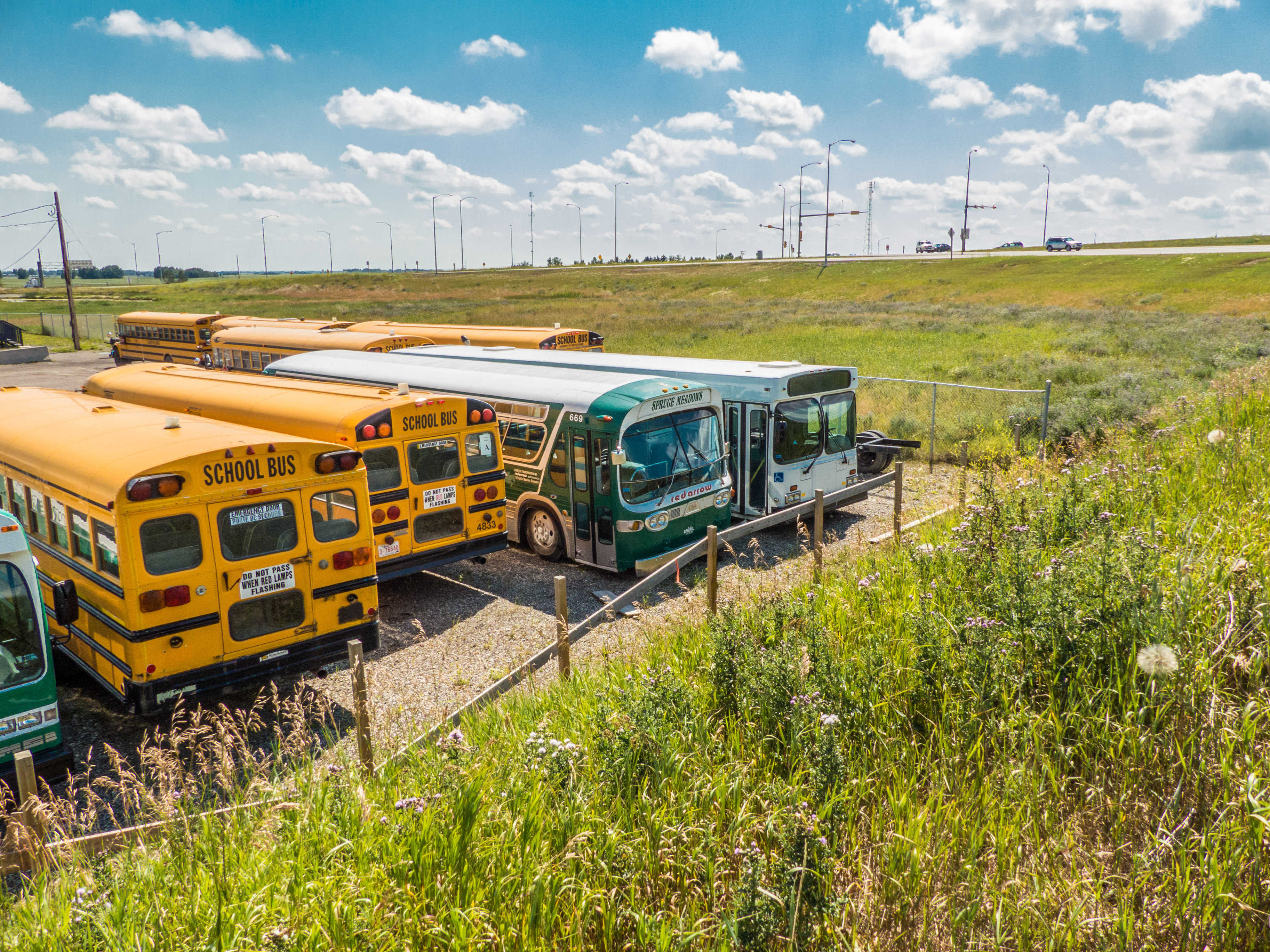 Spruce Meadows shuttle buses