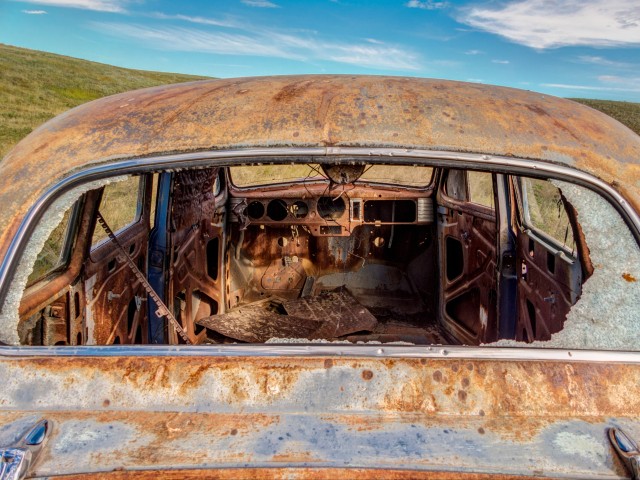Old Nash car