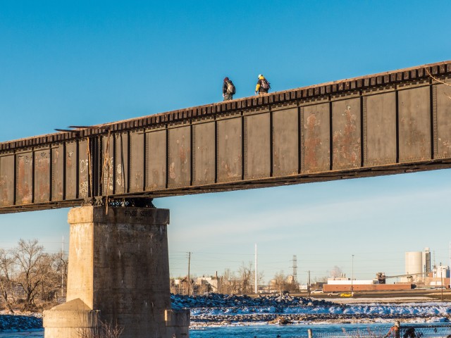 CNR bridge Calgary