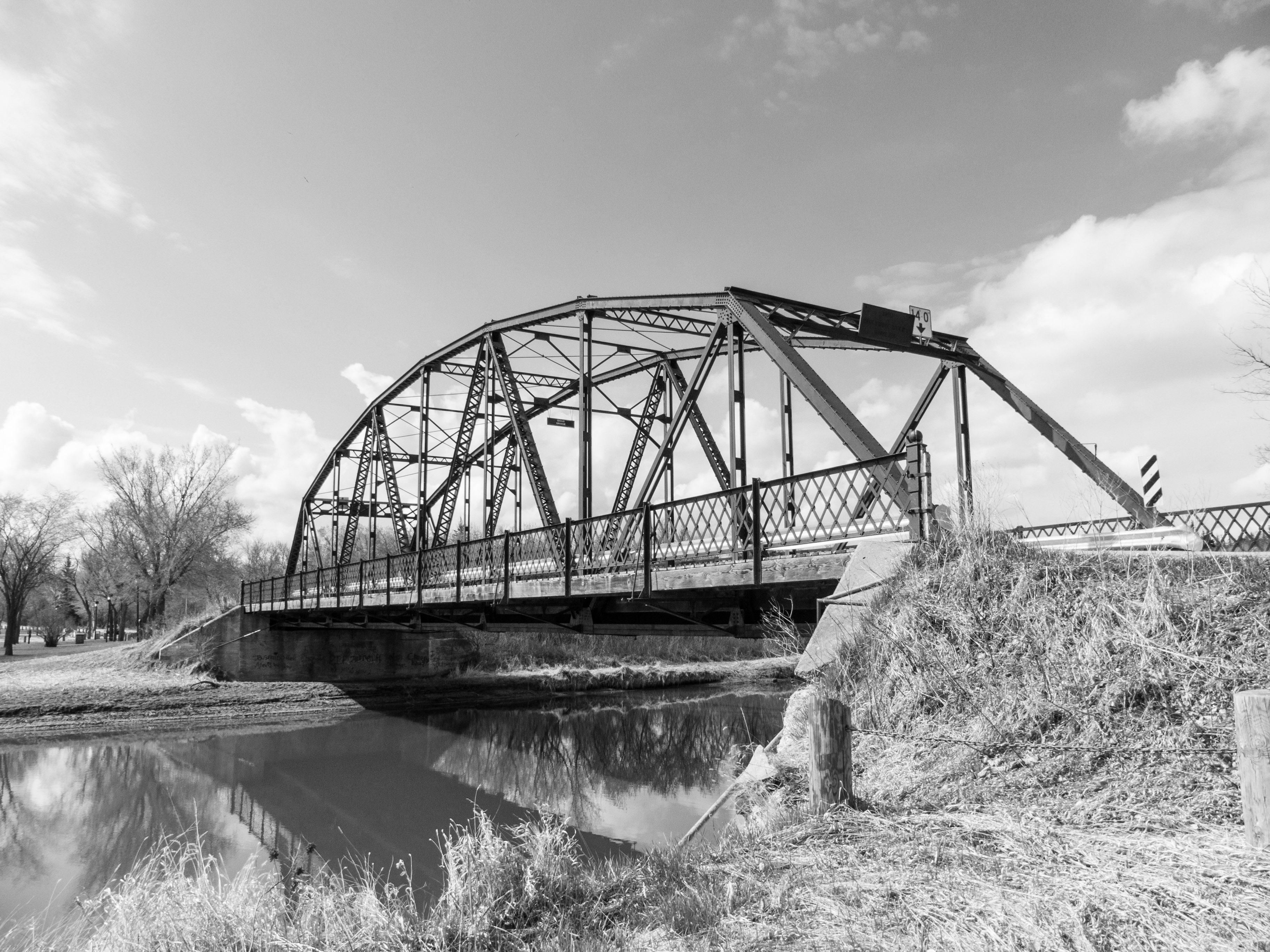 Old bridge Moose Jaw SK