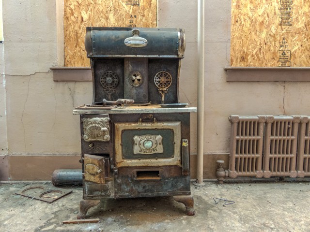 Vintage cook stove