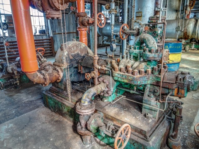 Gas Plant machinery