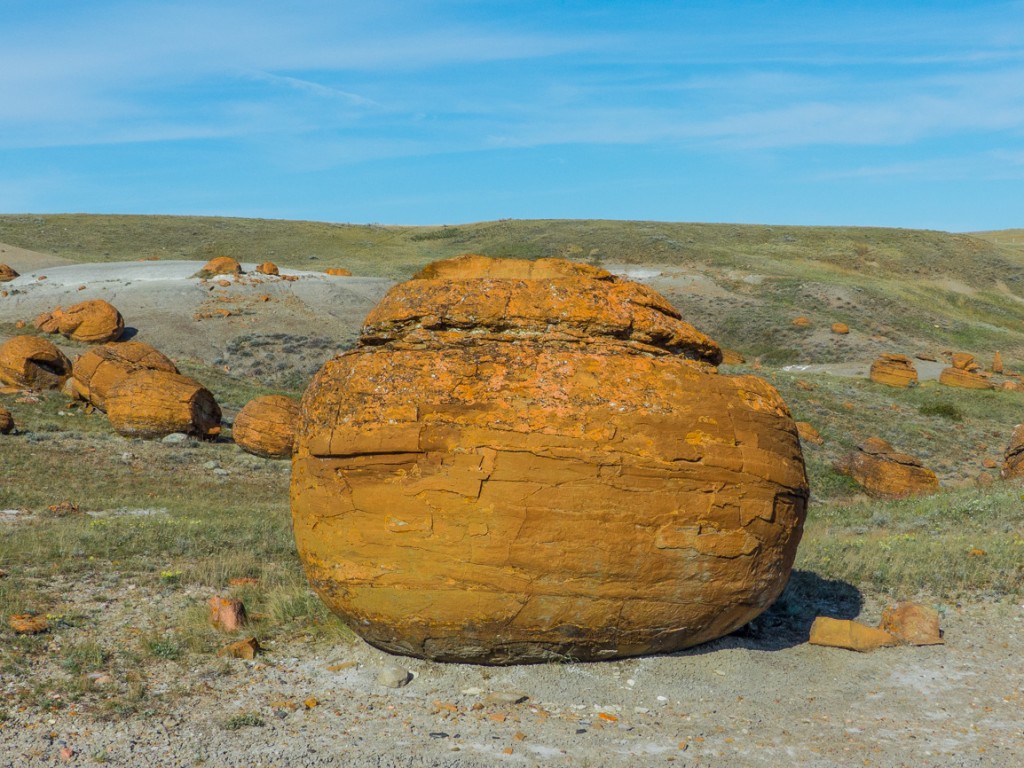 Giant Concretion Red Rock Coulee
