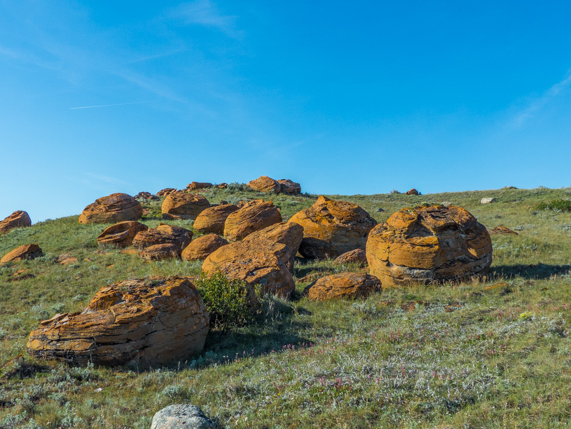 Red Rock Coulee ancient concretions