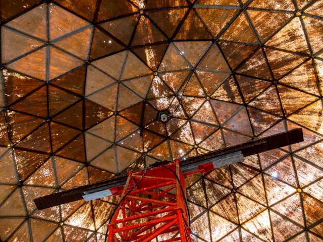 Radar dome Alsask Saskatchewan