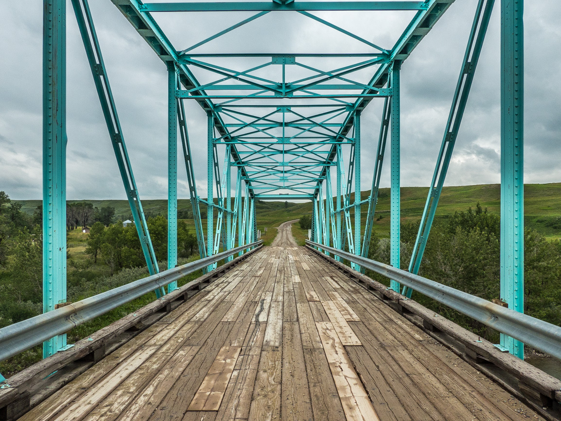 Rural Alberta bridge