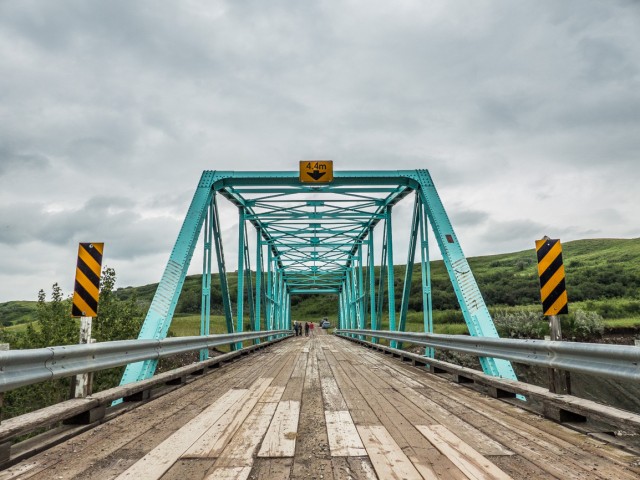 Old bridges of Alberta