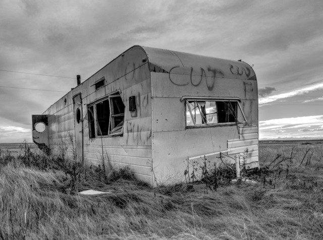 Abandoned trailer