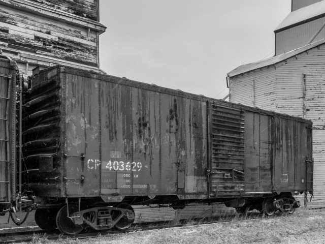 Old CPR boxcar
