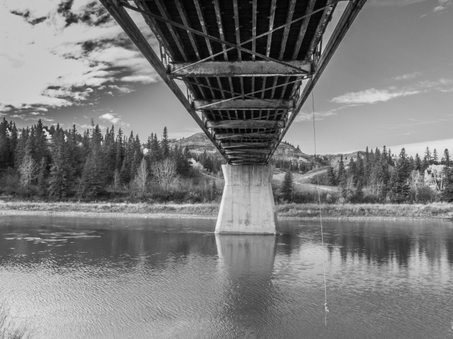 Red Deer River bridge