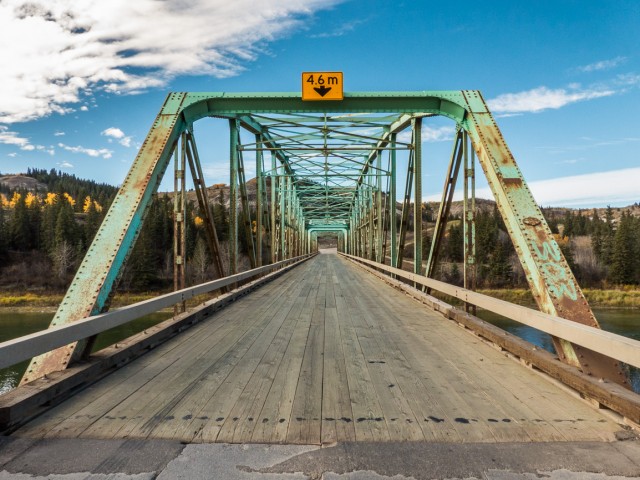 Old bridge Alberta