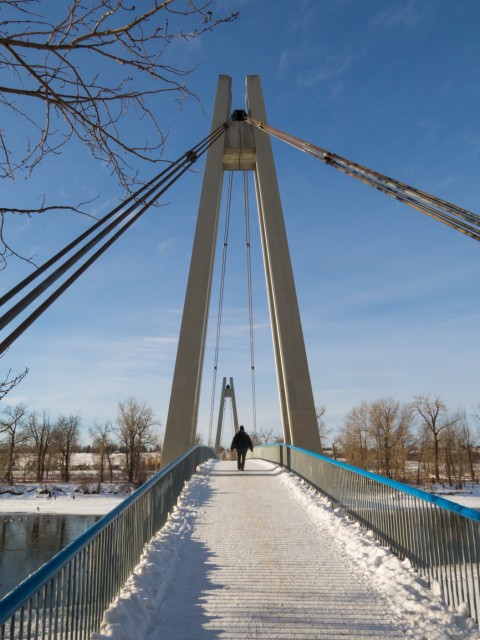 Bow River Pedestrian Bridge