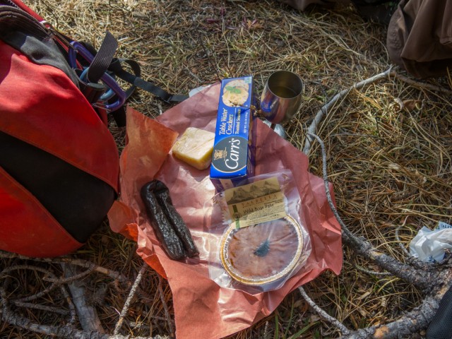 Hiking lunch