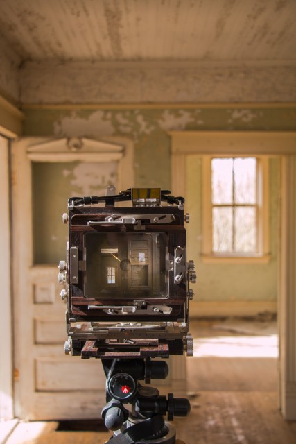 Large Format Film Camera