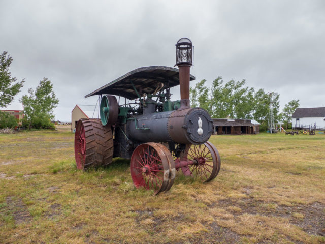 Case Steam Tractor Pioneer Acres