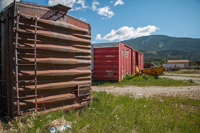 Retired CPR Boxcars
