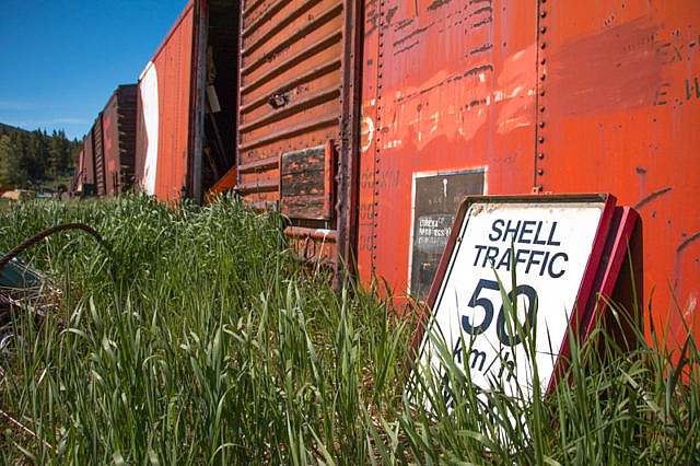Old CPR Boxcars