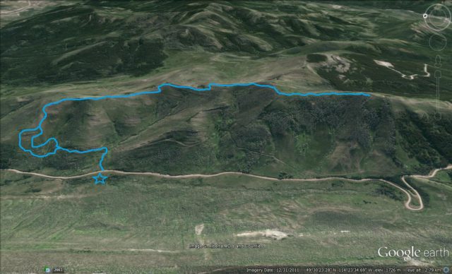 Adanac Ridge Route