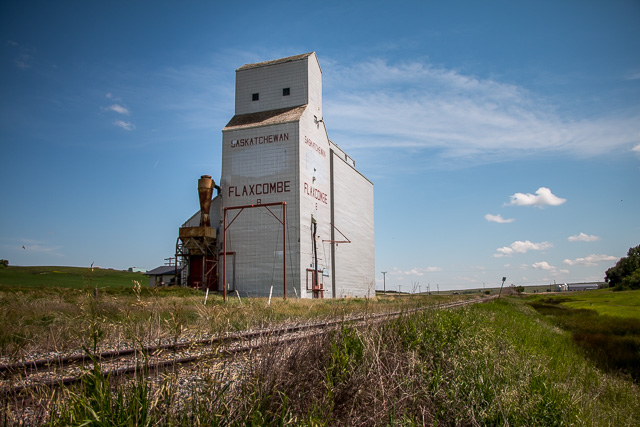 Flaxcombe Saskatchewan Elevator