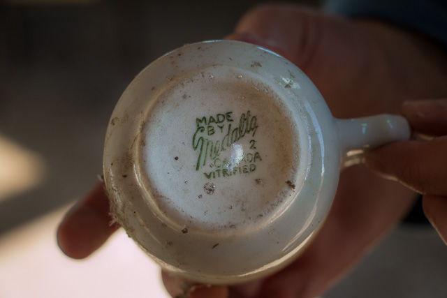 Medalta Pottery Coffee Cup