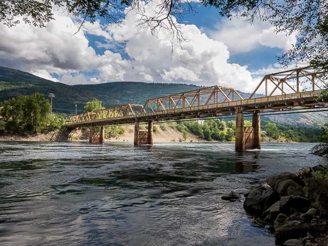 Old Bridge in Trail BC