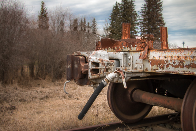 Abandoned Railway Car