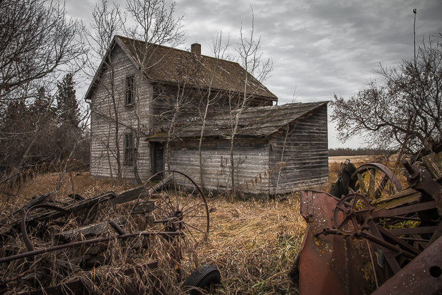 Junk Metal Abandoned Farm