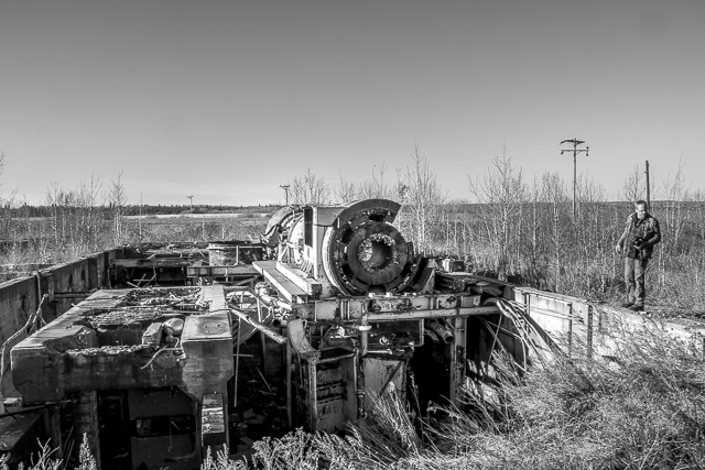 Abandoned Industrial Turbine