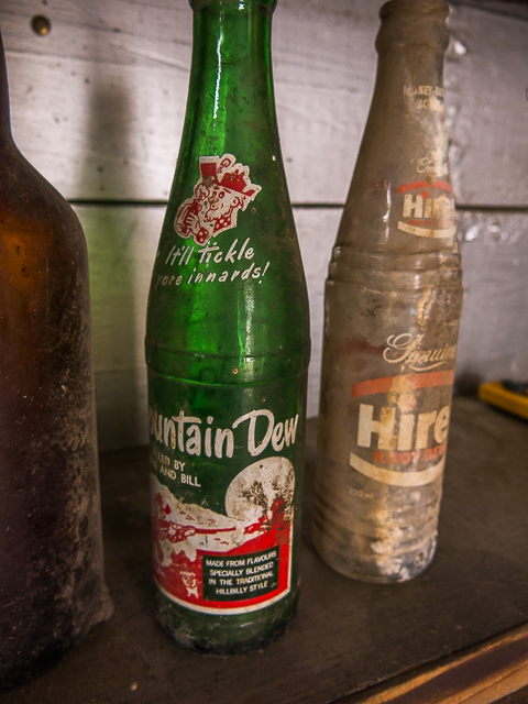 Old Mountain Dew Bottle